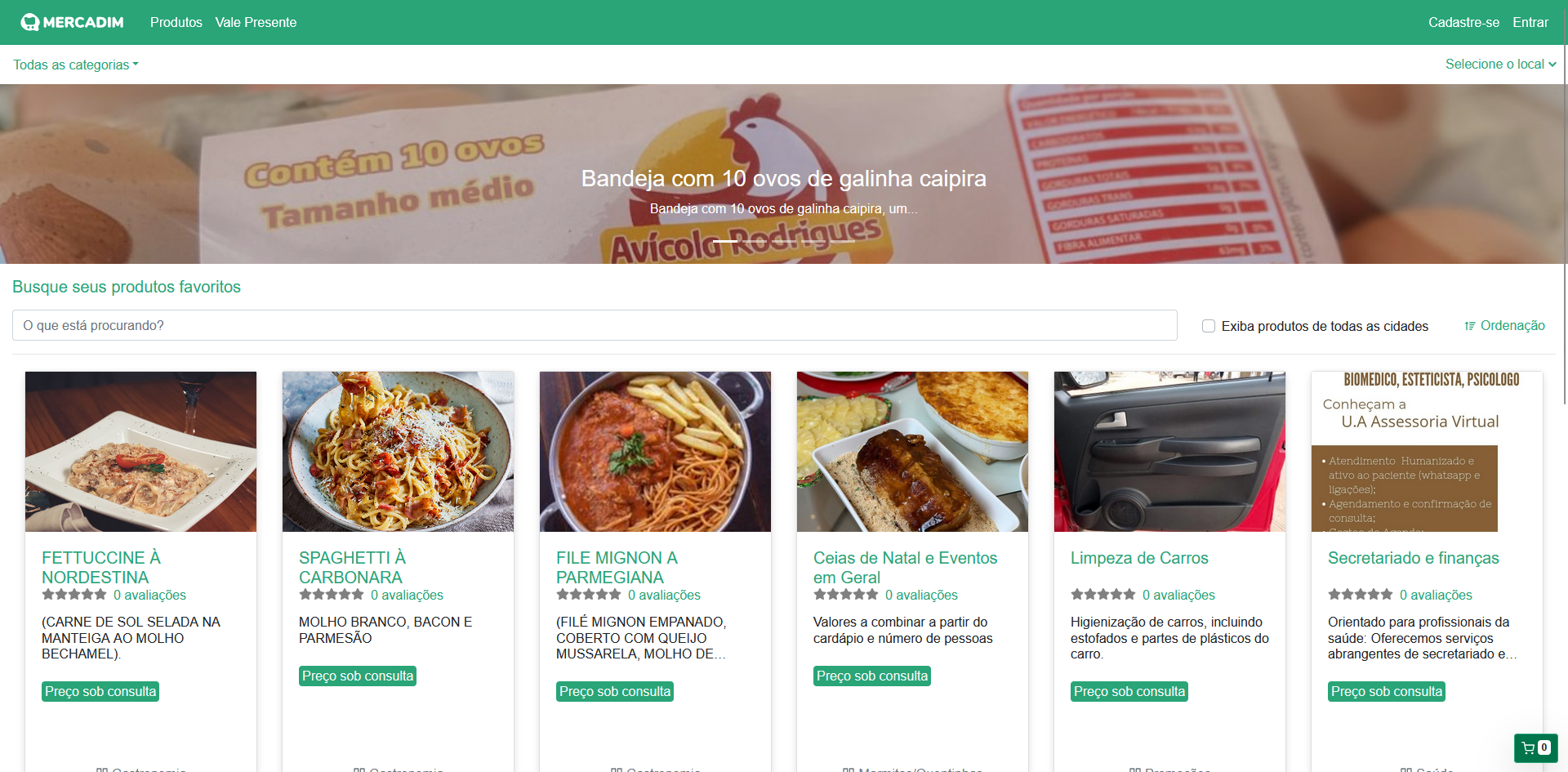 Mercadim - Marketplace Regional