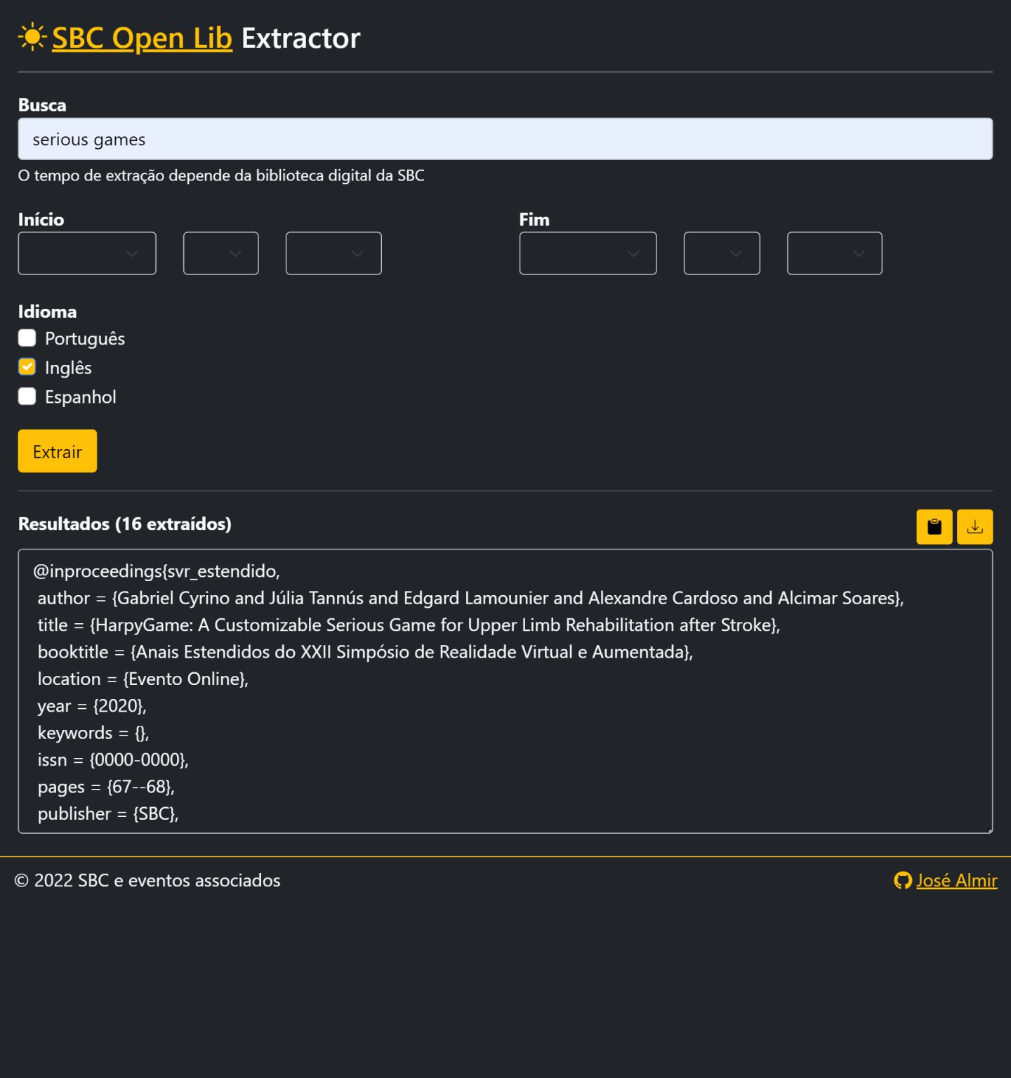 SOL-e - Extrator Automatizado de Referências (Patenteado)